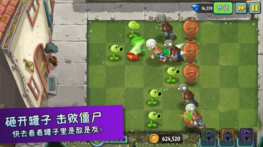植物大战僵尸砸罐子95版截图