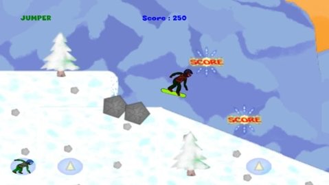 滑雪冒险截图