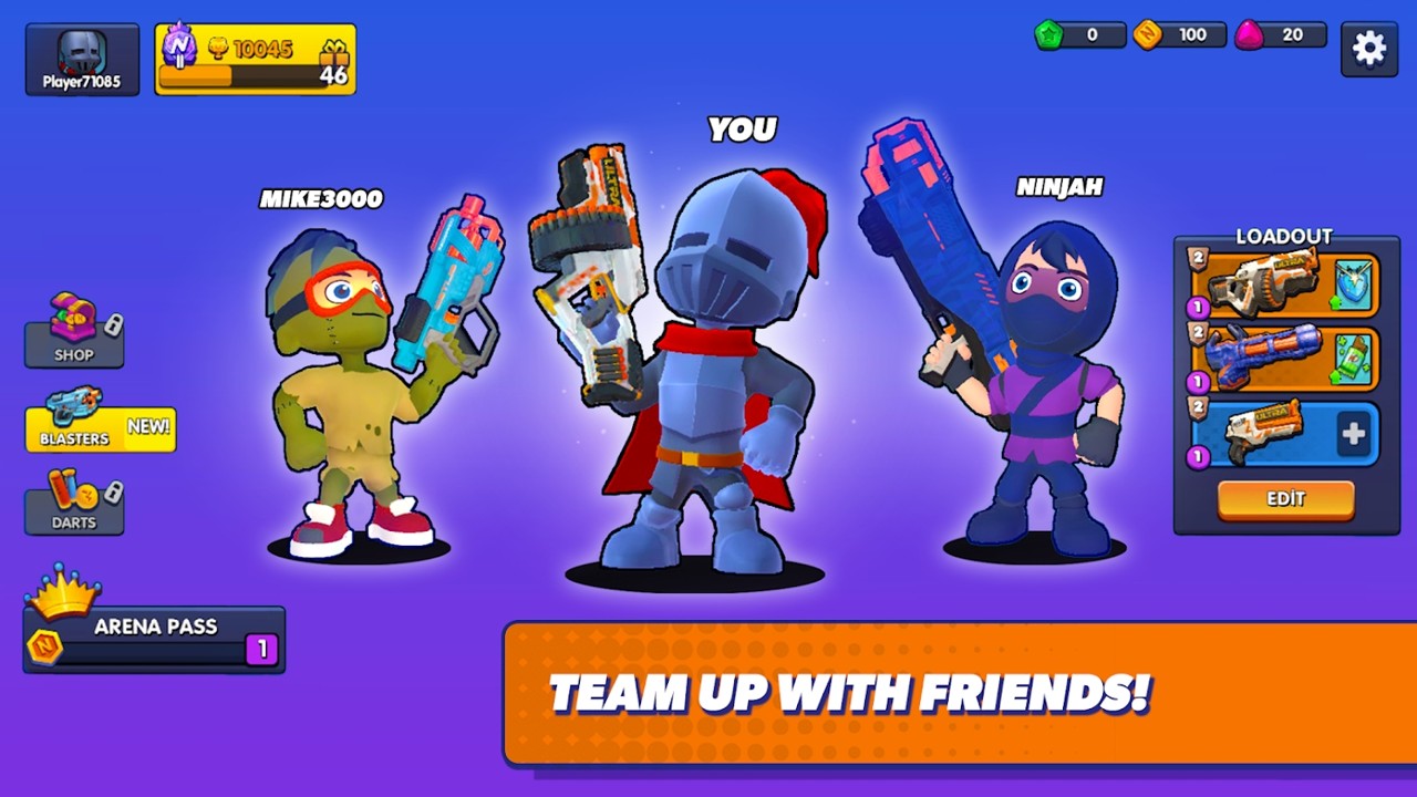 NERF：战斗竞技场截图