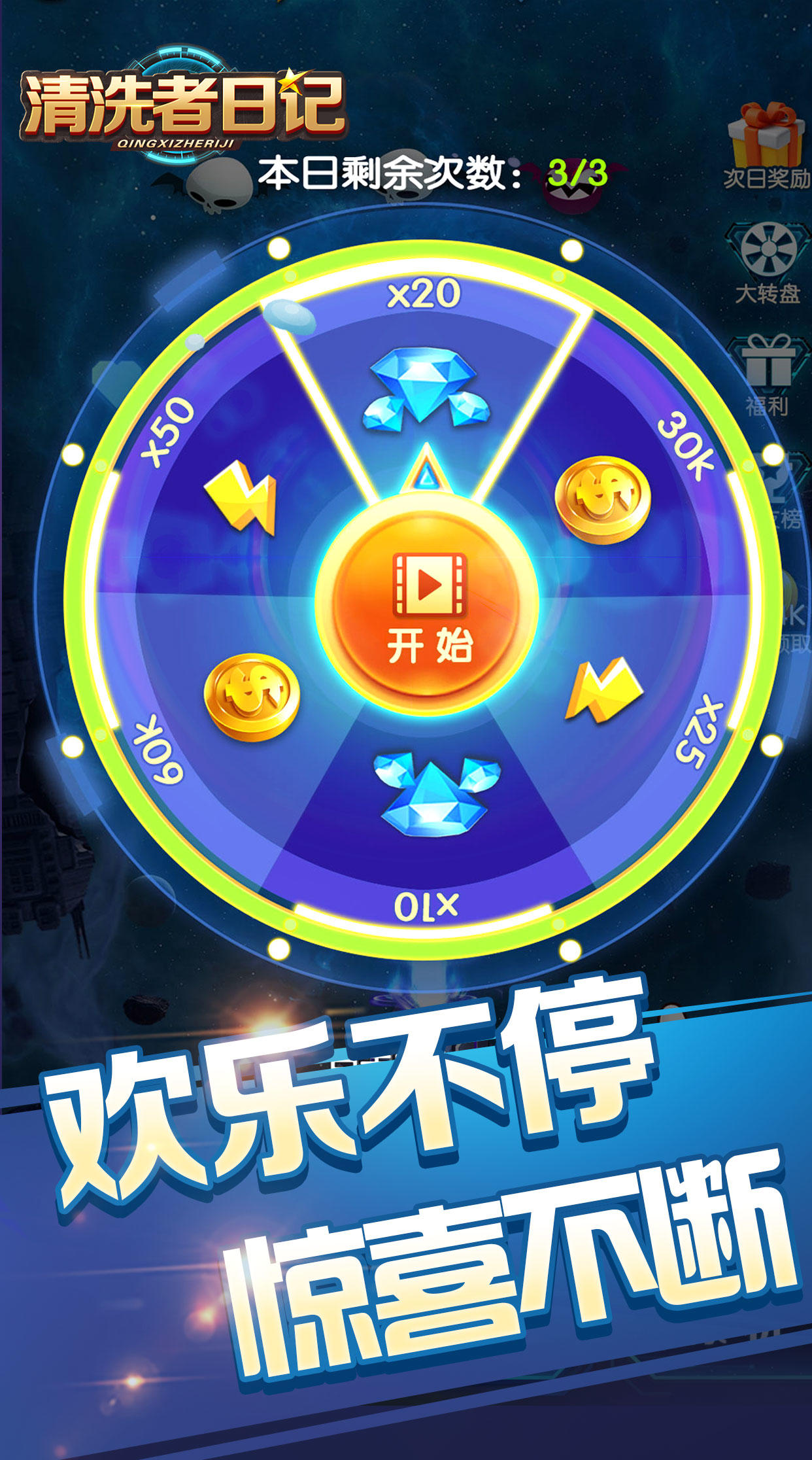 清洗者日记(截图