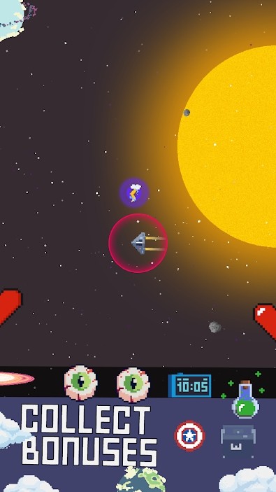 太空飞行：像素火箭截图
