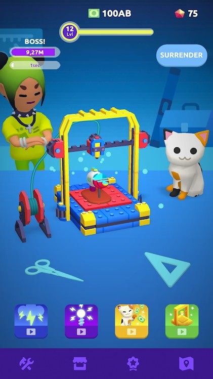 闲置的3D打印机截图