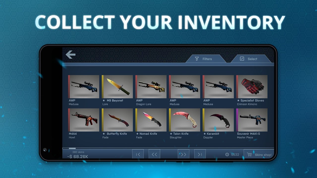 CSGO开箱模拟截图