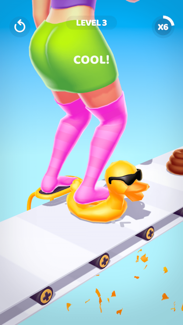 高跟鞋粉碎截图