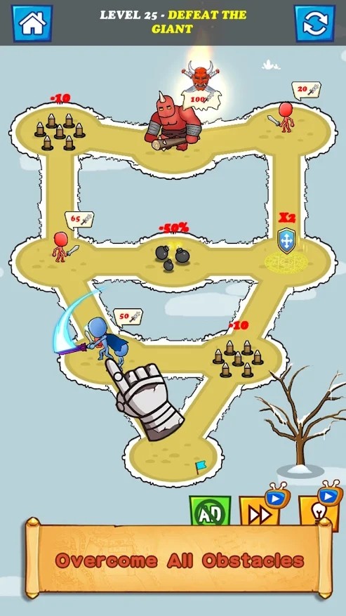 超级火柴人英雄截图