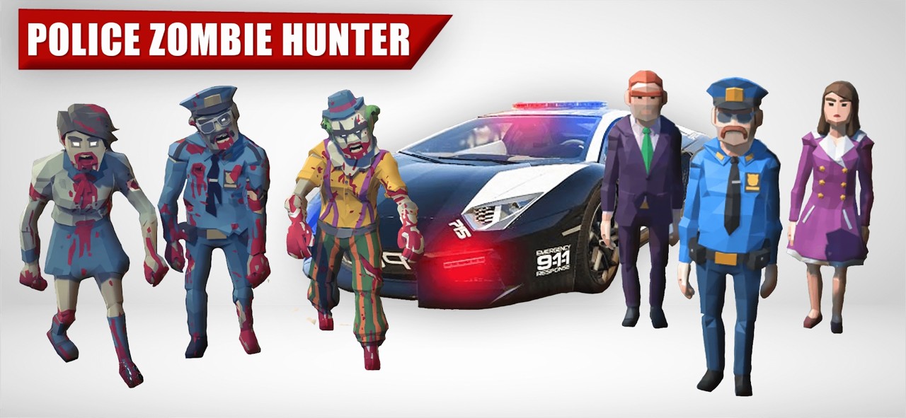 警察僵尸猎人：驾驶和射击生存截图