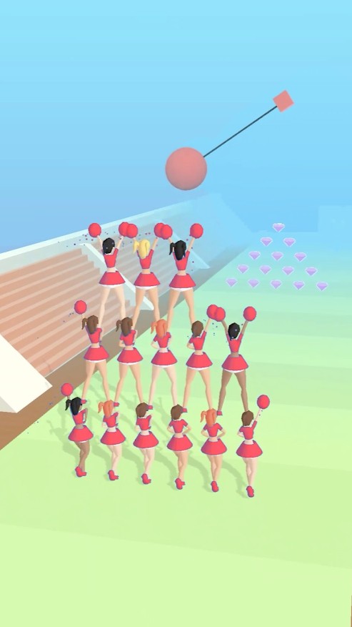 啦啦队长跑3D截图