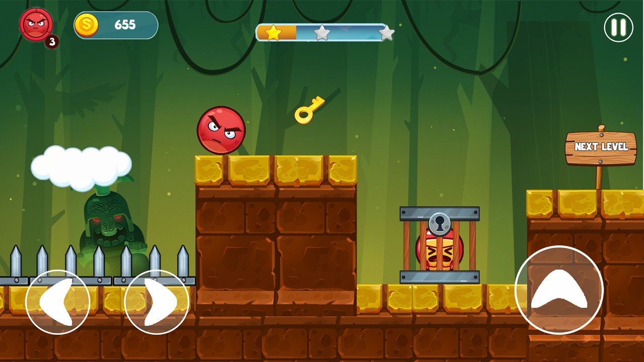 愤怒的红球截图