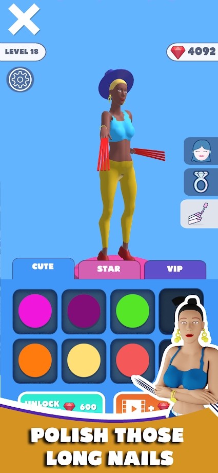 长指甲3D截图