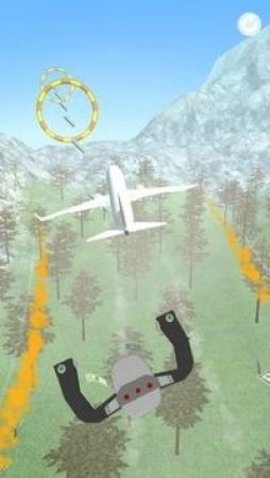 飞机失事3D截图