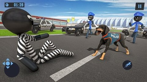 斯蒂克曼警犬追逐犯罪模拟器截图