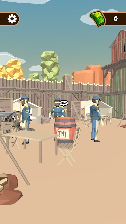 西部牛仔：射击截图