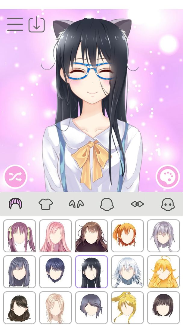 动漫女孩换装2截图