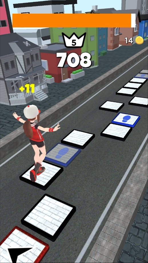跳跃女孩截图