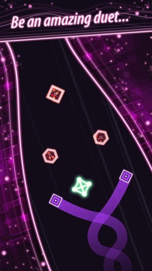 几何躲避截图