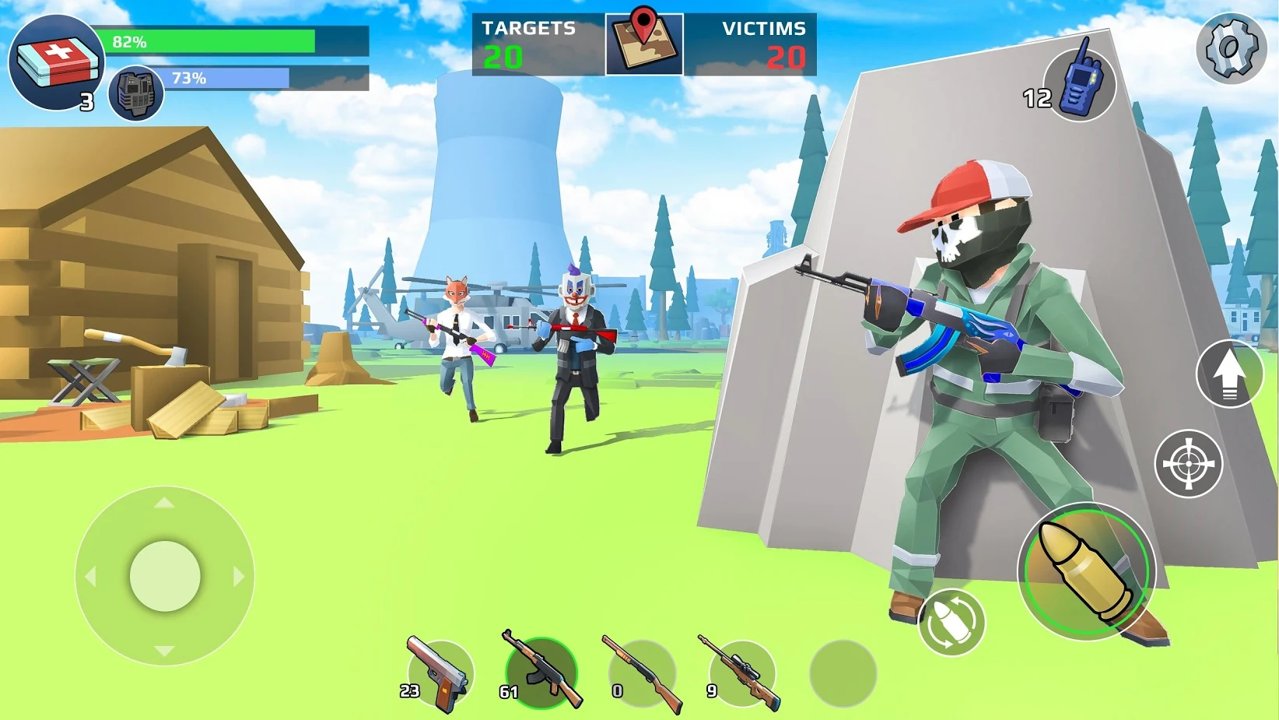 大逃杀：FPS射手截图