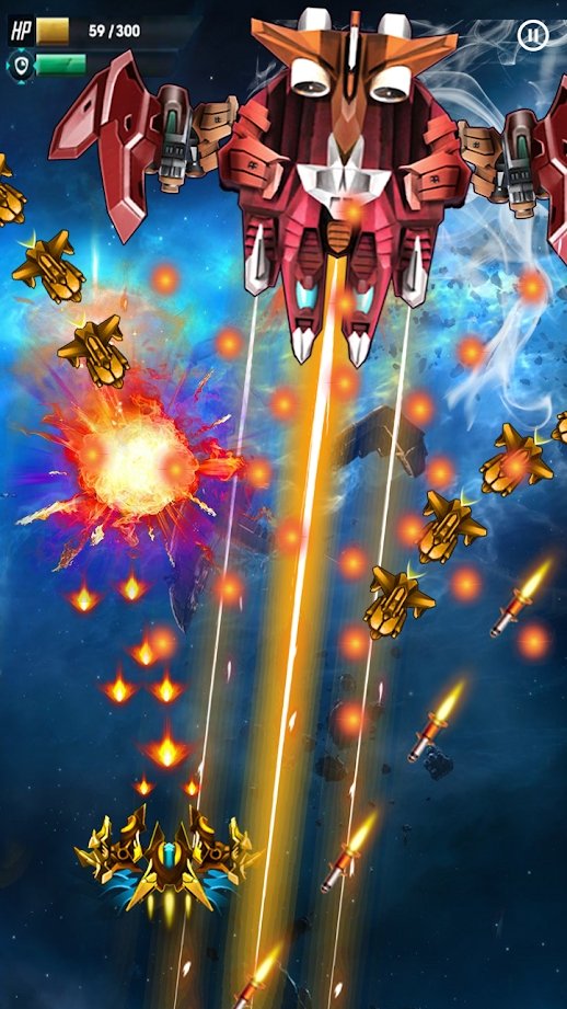 银河攻击：太空射击截图