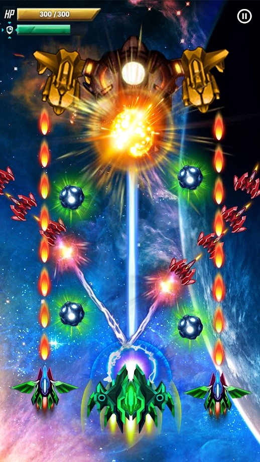 银河攻击：太空射击截图