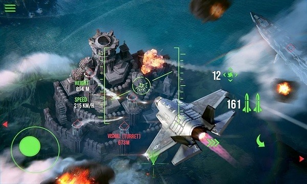 雷霆战机空袭版截图