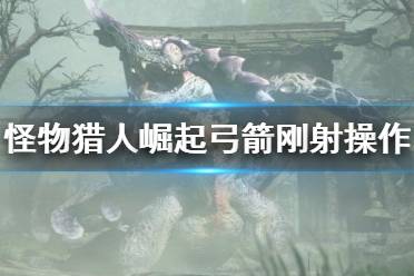 《怪物猎人崛起》弓箭刚射怎么用