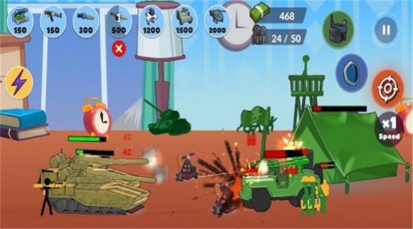 欢趣军旗截图