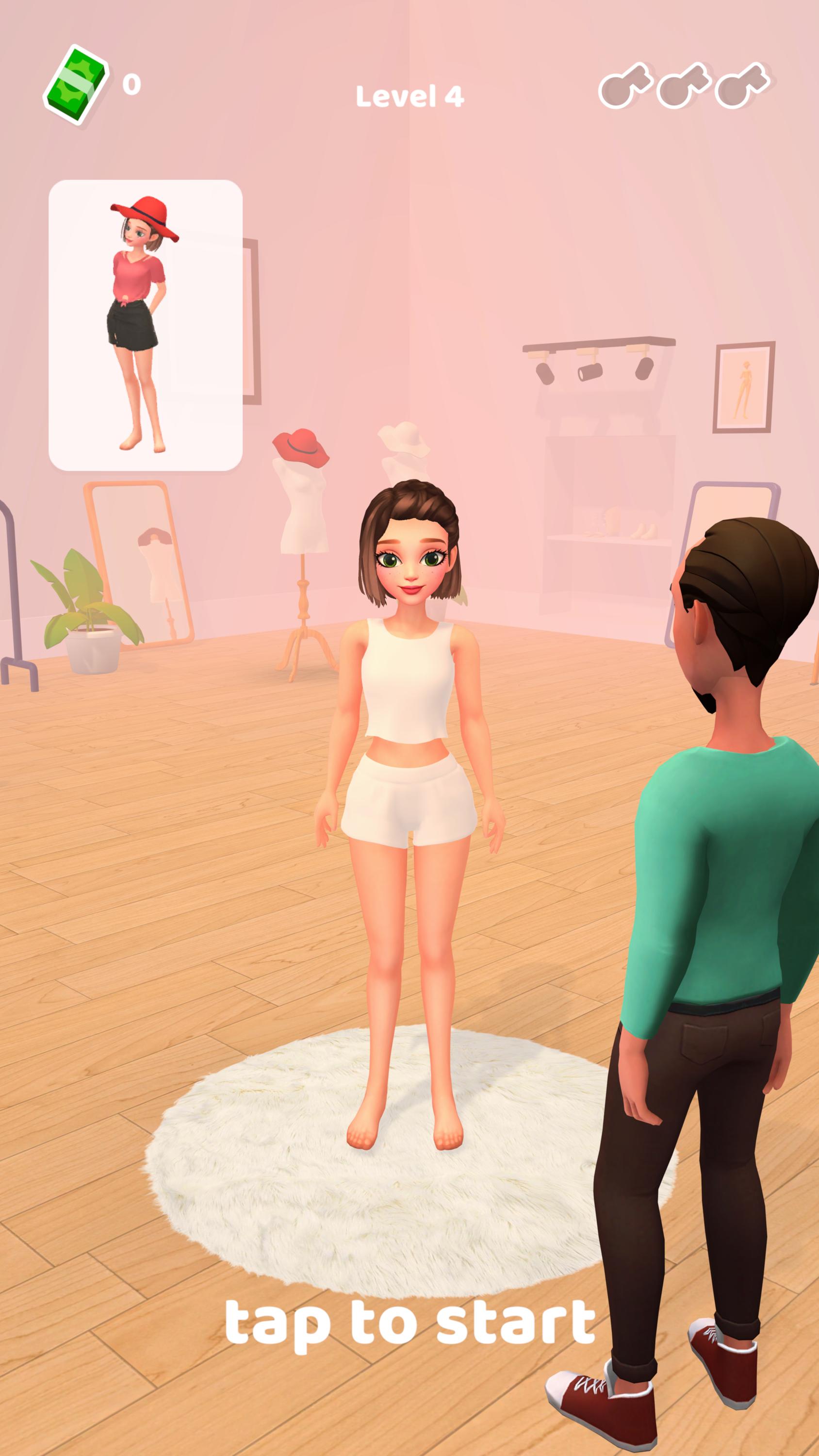 给女孩穿上衣服Dress The Girl Up截图