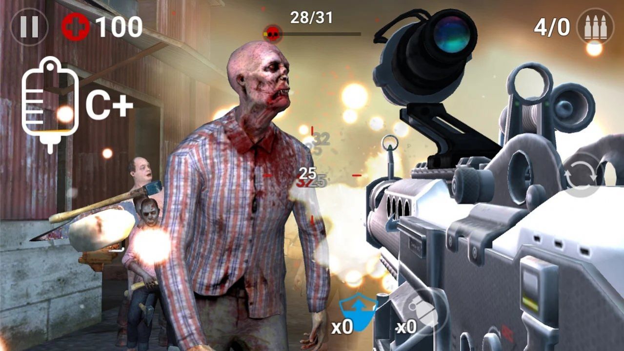 Gun Trigger Zombie截图