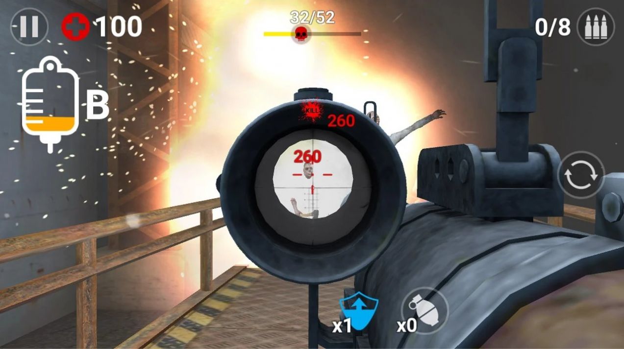 Gun Trigger Zombie截图