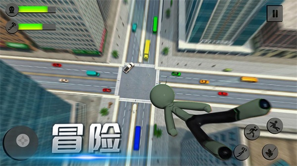 火柴人绳索王者apk截图