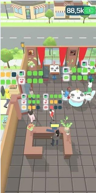 Idle餐厅约会截图