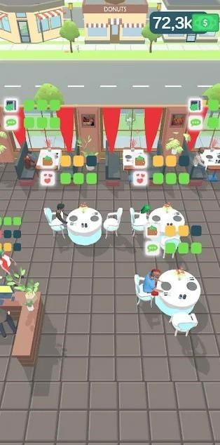 Idle餐厅约会截图