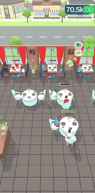 Idle餐厅约会截图
