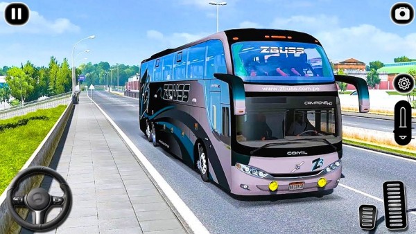 豪华巴士模拟公路教练截图