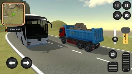卡车危险道路模拟器截图
