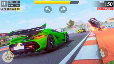 疯狂汽车离线赛车截图