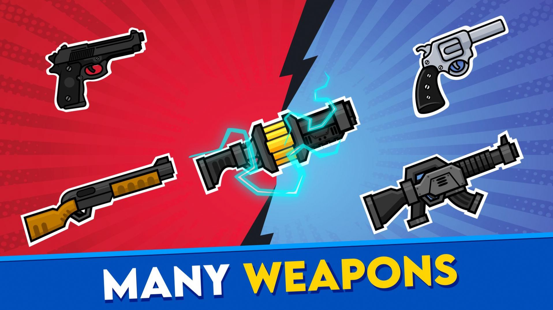 斯蒂克曼与枪僵尸战争Stickman and Gun: Zombie War截图