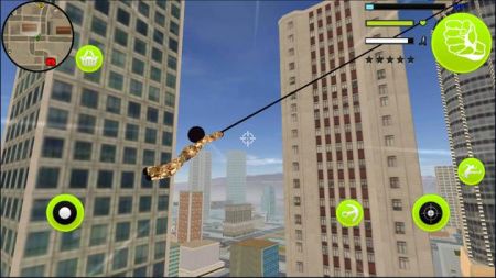 火柴人陆军绳索英雄army stickman rope hero截图