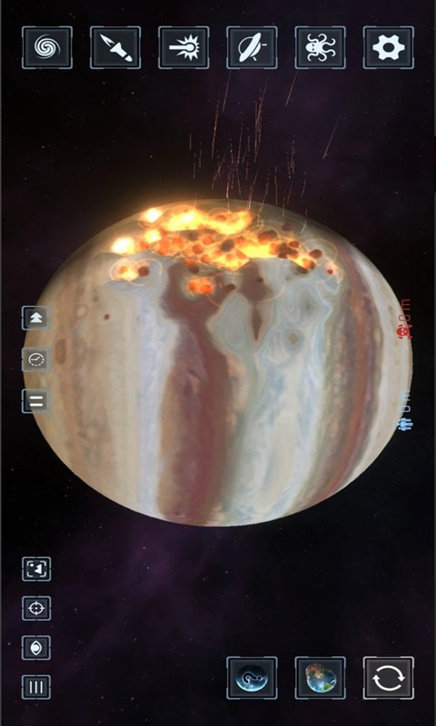 星球粉末模拟器截图