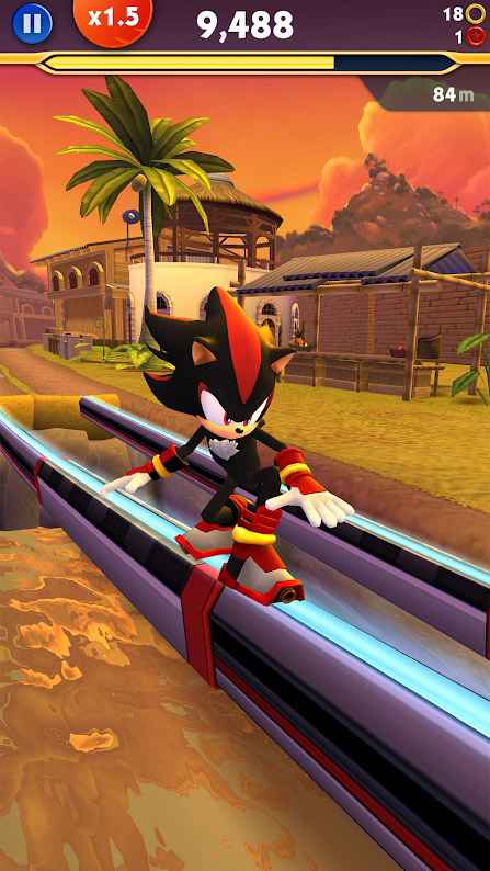 Sonic Dash 2 Sonic Boom截图