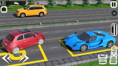 普拉多市停车场汽车3D截图
