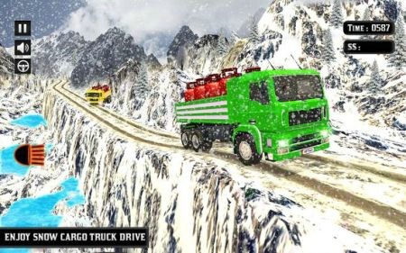 印度卡车山路3D截图