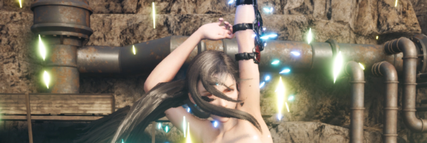 《最终幻想7：重制版》蒂法多种不同身材全清凉MOD截图
