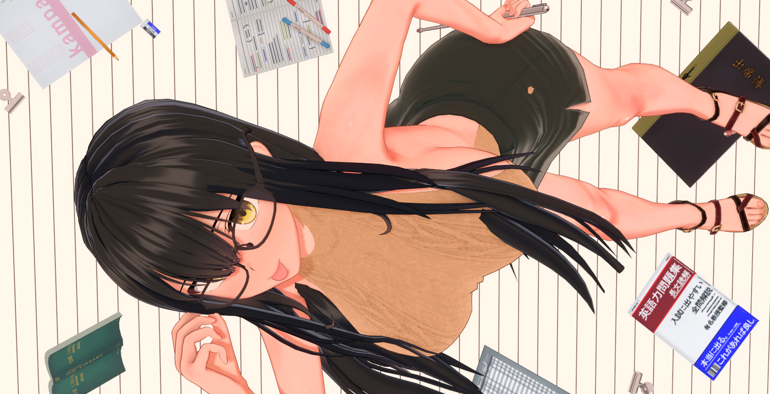 《恋活Sunshine》黑长直清纯美少女MOD截图