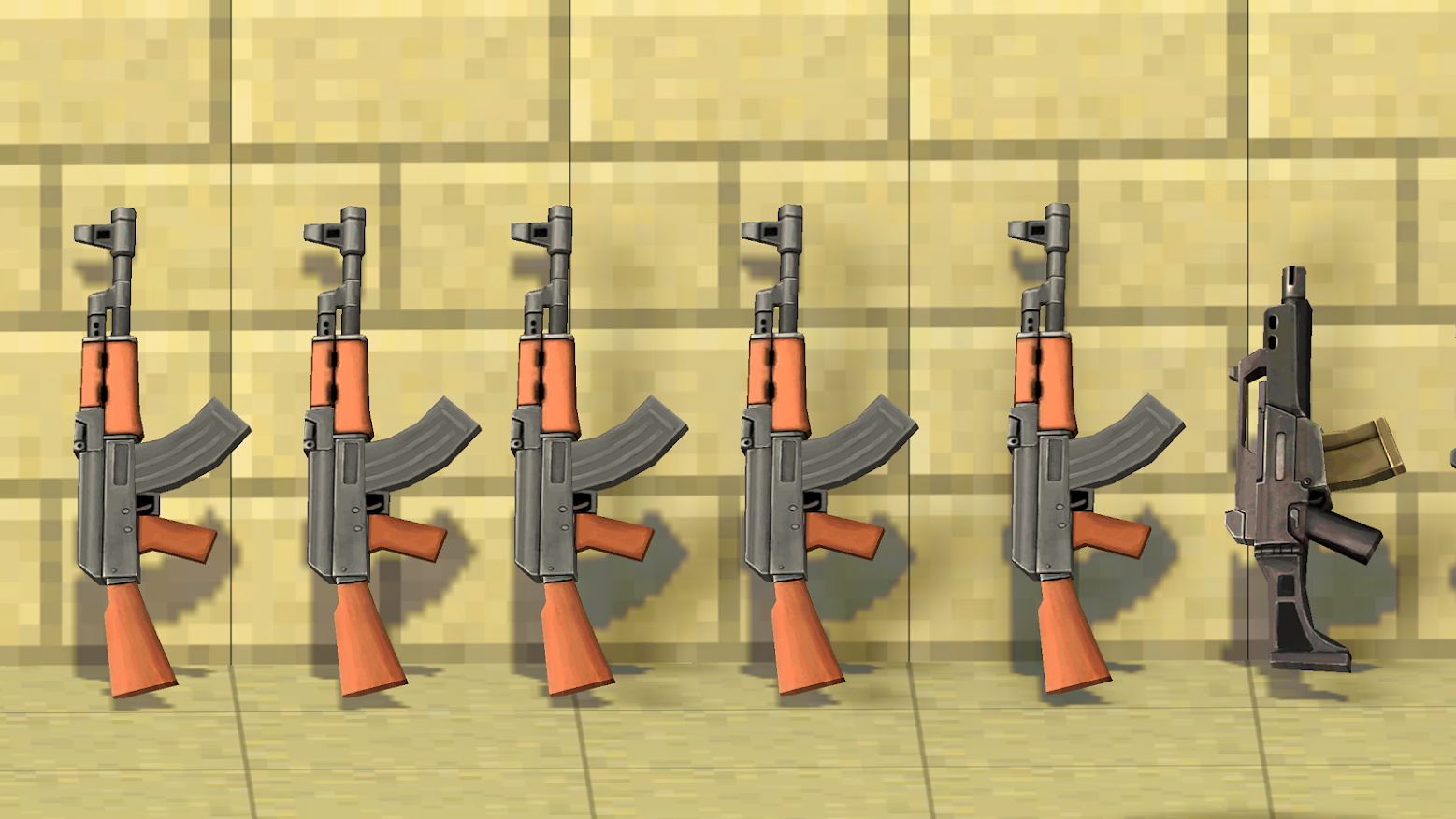 沙盒射击枪战截图