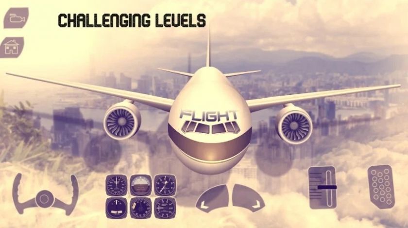 航空飞机模拟器截图