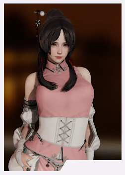 《AI少女》古风元气粉衣小姐姐MOD截图