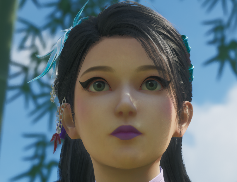 《仙剑奇侠传7》月清疏妆容MOD[正式版]截图
