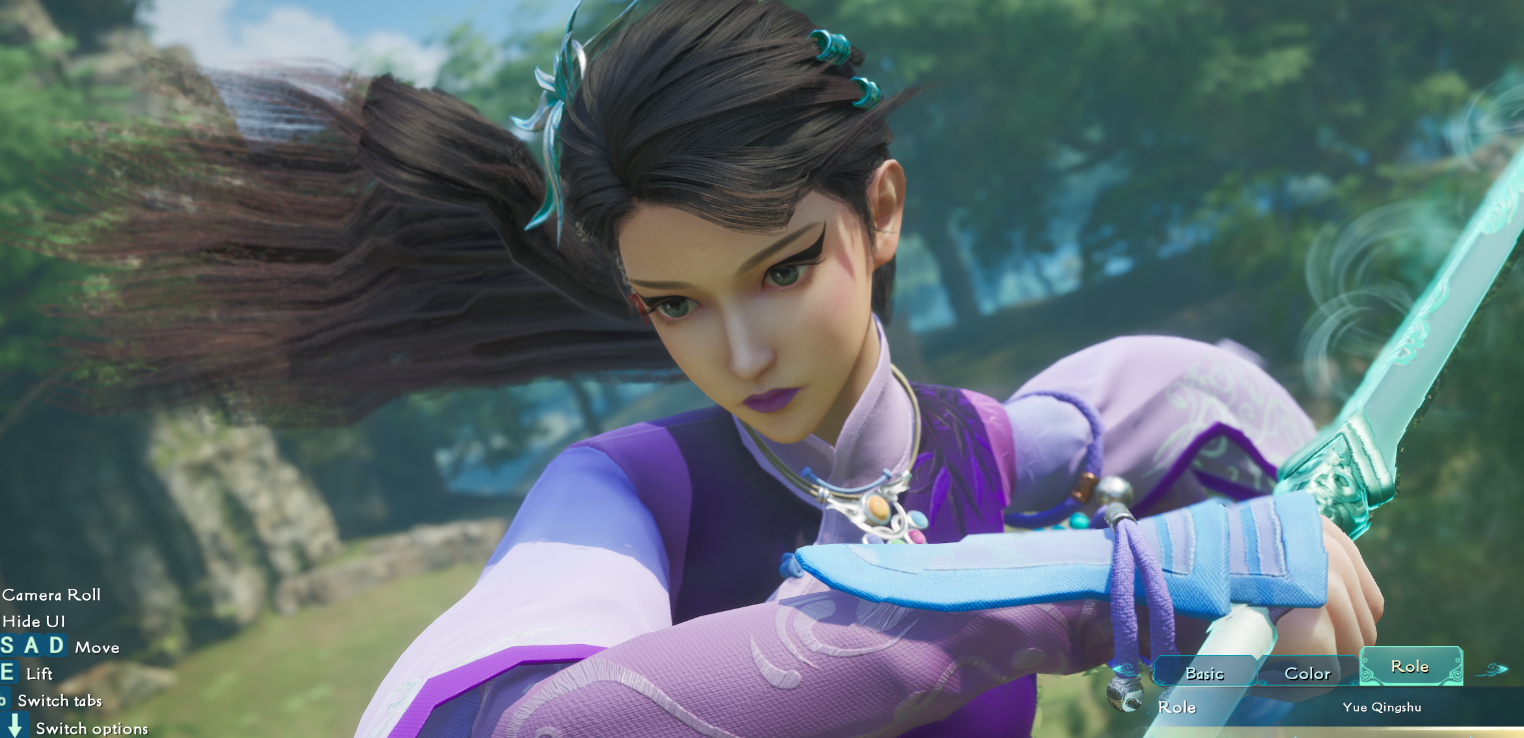 《仙剑奇侠传7》月清疏妆容MOD[正式版]截图