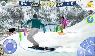 自由滑雪特技大师截图