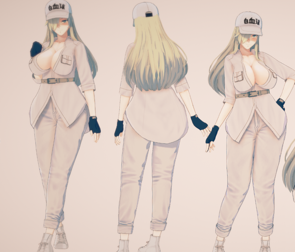 《恋活Sunshine》工作细胞白发御姐白血球MOD截图